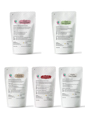 Yogi’s Gift French Green Clay powder ideal for oil absorption in DIY masks.