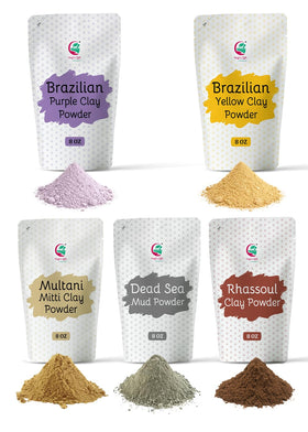 Yogi’s Gift Multani Mitti clay powder for DIY masks and gentle pore cleansing.