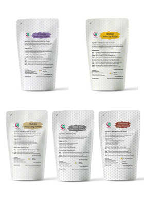 Yogi’s Gift Rhassoul clay powder for color-rich soaps and skin rejuvenation.