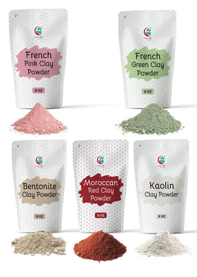 Yogi’s Gift Rose Clay powder for gentle facial masks and soaps.