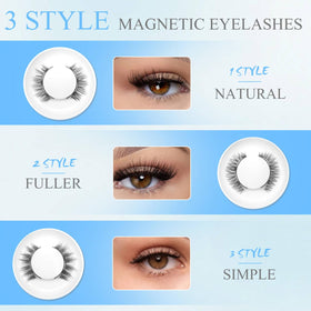 Soft, comfortable fibers of Meylora lashes for all-day wear.