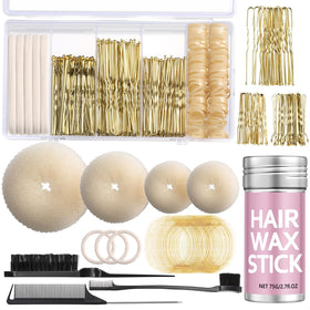 Yogode Complete Hair Bun Maker Kit for flawless donut buns on any hair length