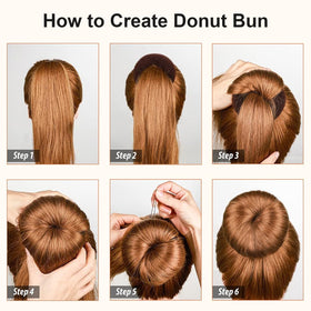 Yogode Elastic Hair Bands form sturdy ponytails and foundation for updos.