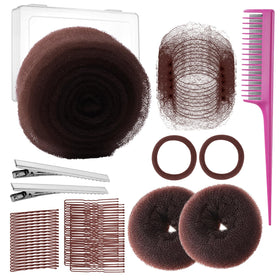 Yogode Hair Sponge Updos adds volume to fine hair.