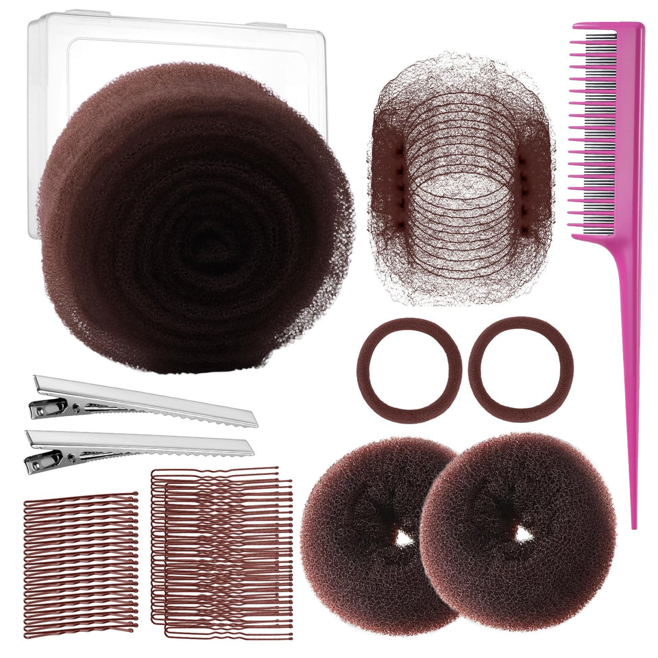 Yogode Hair Sponge Updos adds volume to fine hair.
