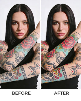 YOKACOS complete tattoo aftercare kit supports both new and healed ink care