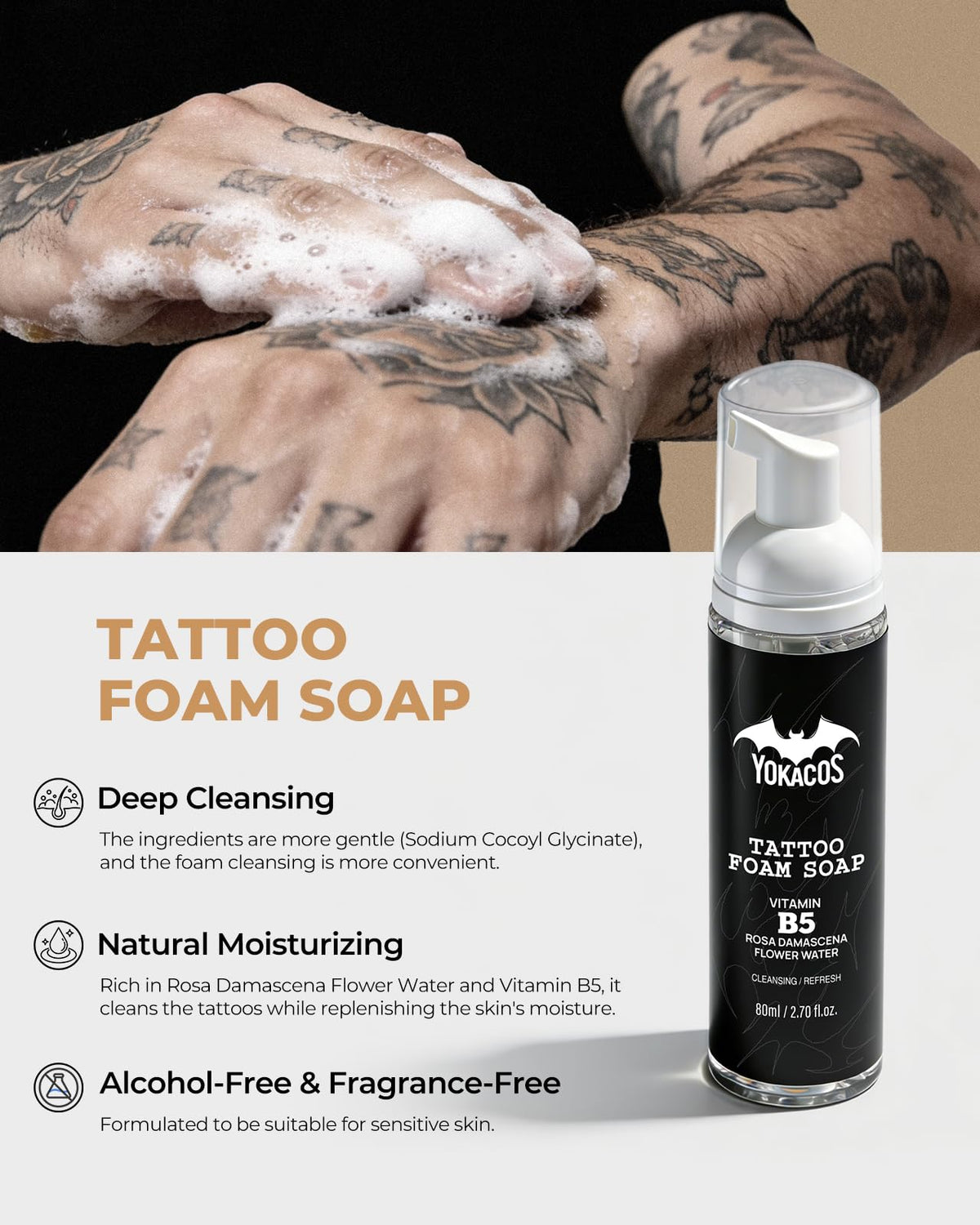 YOKACOS balm 25g nourishes skin with avocado butter and coconut oil for suppleness