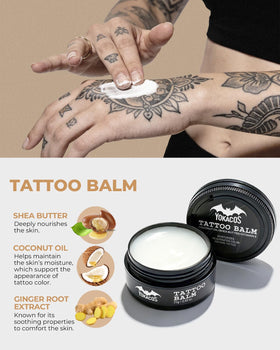 YOKACOS kit application demo illustrating a step-by-step aftercare routine