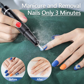 Yoke Fellow nail drill multibit set includes six bits for versatility.