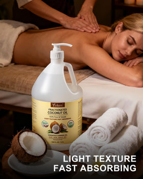 Yoken coconut oil daily skincare offers light, non-greasy moisture for sensitive skin.