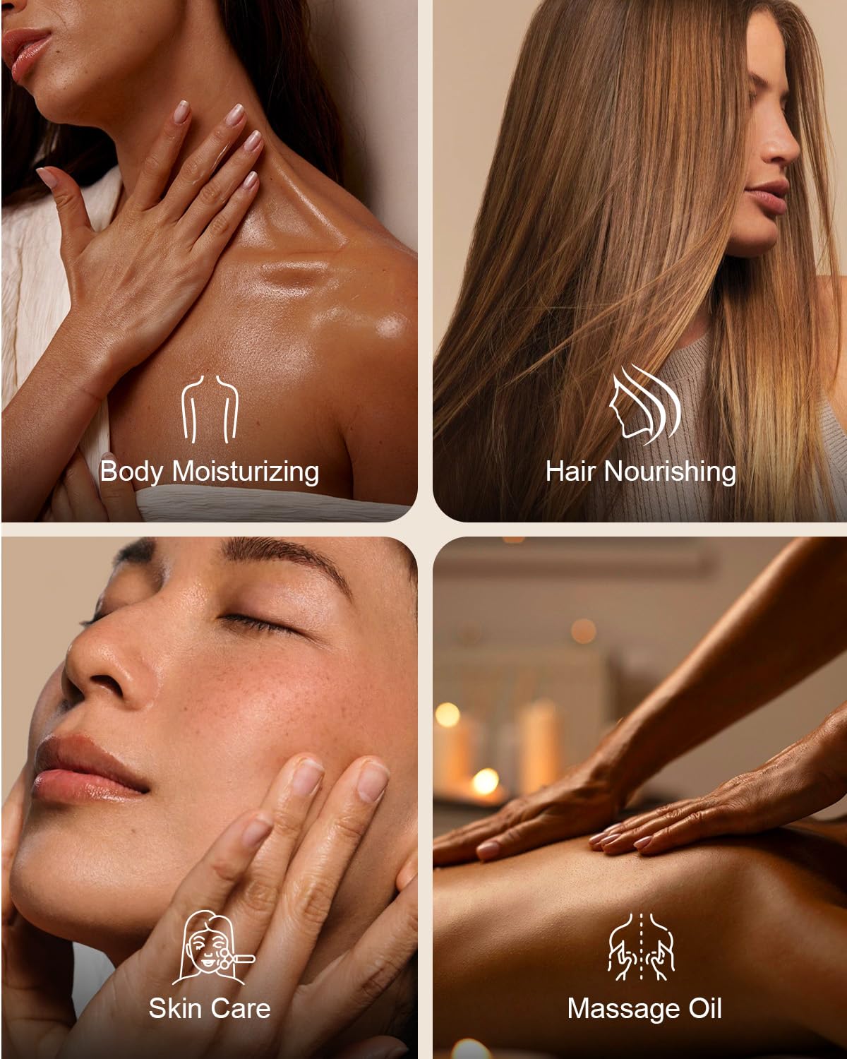 Yoken coconut oil hair-conditioning softens strands and adds natural shine.