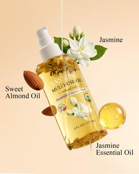 YOKEN Jasmine petals close-up highlighting natural fragrance and soothing hydration