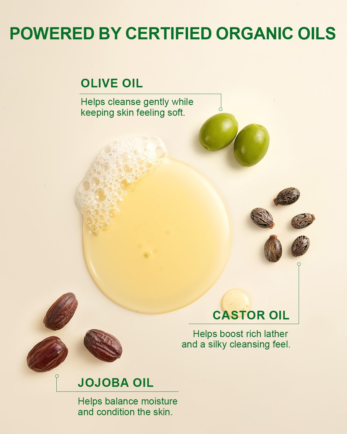 Yoken Peppermint Castile Soap baby-safe cleaning for delicate skin and care routines.