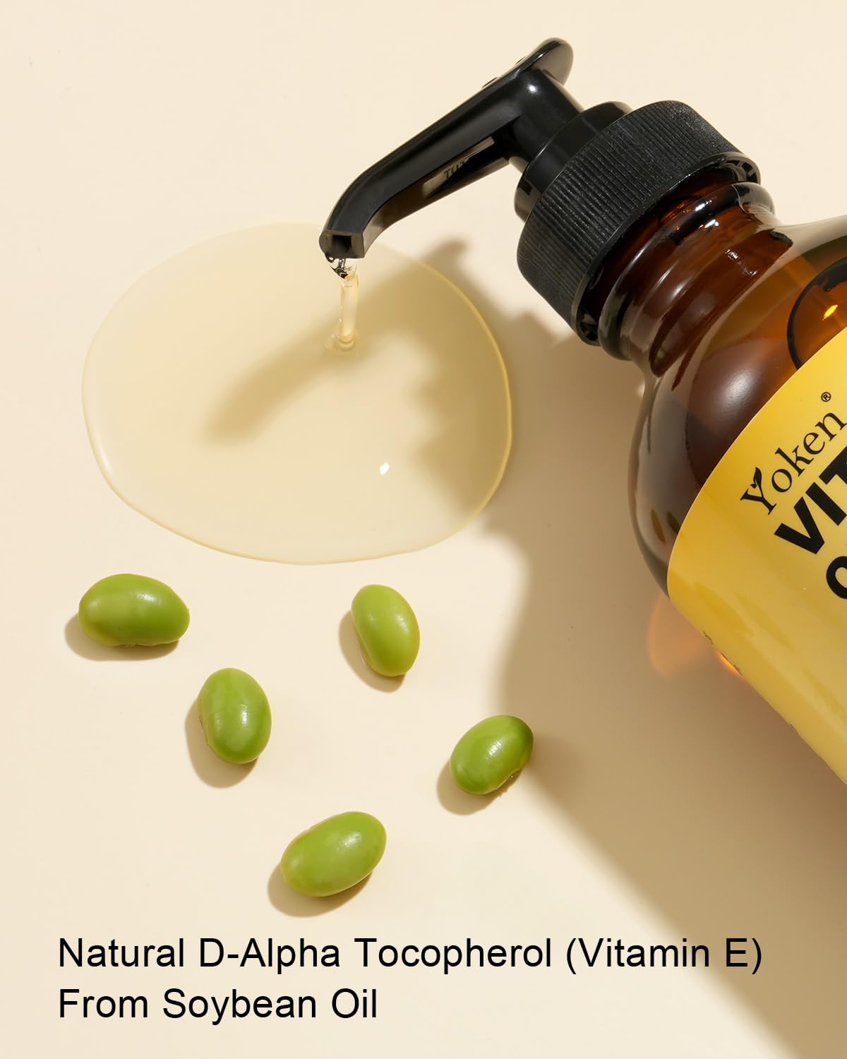 Yoken Vitamin E Oil for the face delivers fast-absorbing moisture.