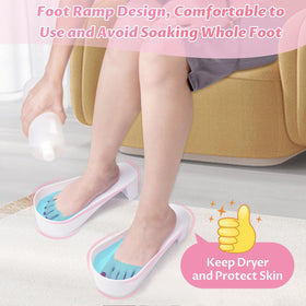 Yokilly toe nail soaking bowl detachable design for easy storage.