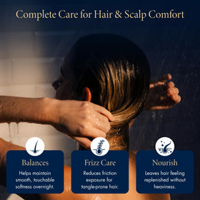 YOLU Rejuvenating Scalp Serum for overnight scalp balance.