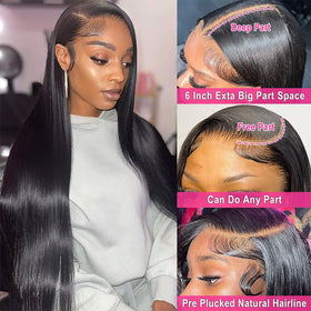 YOMIO HD lace 13x6 for invisible scalp blend.