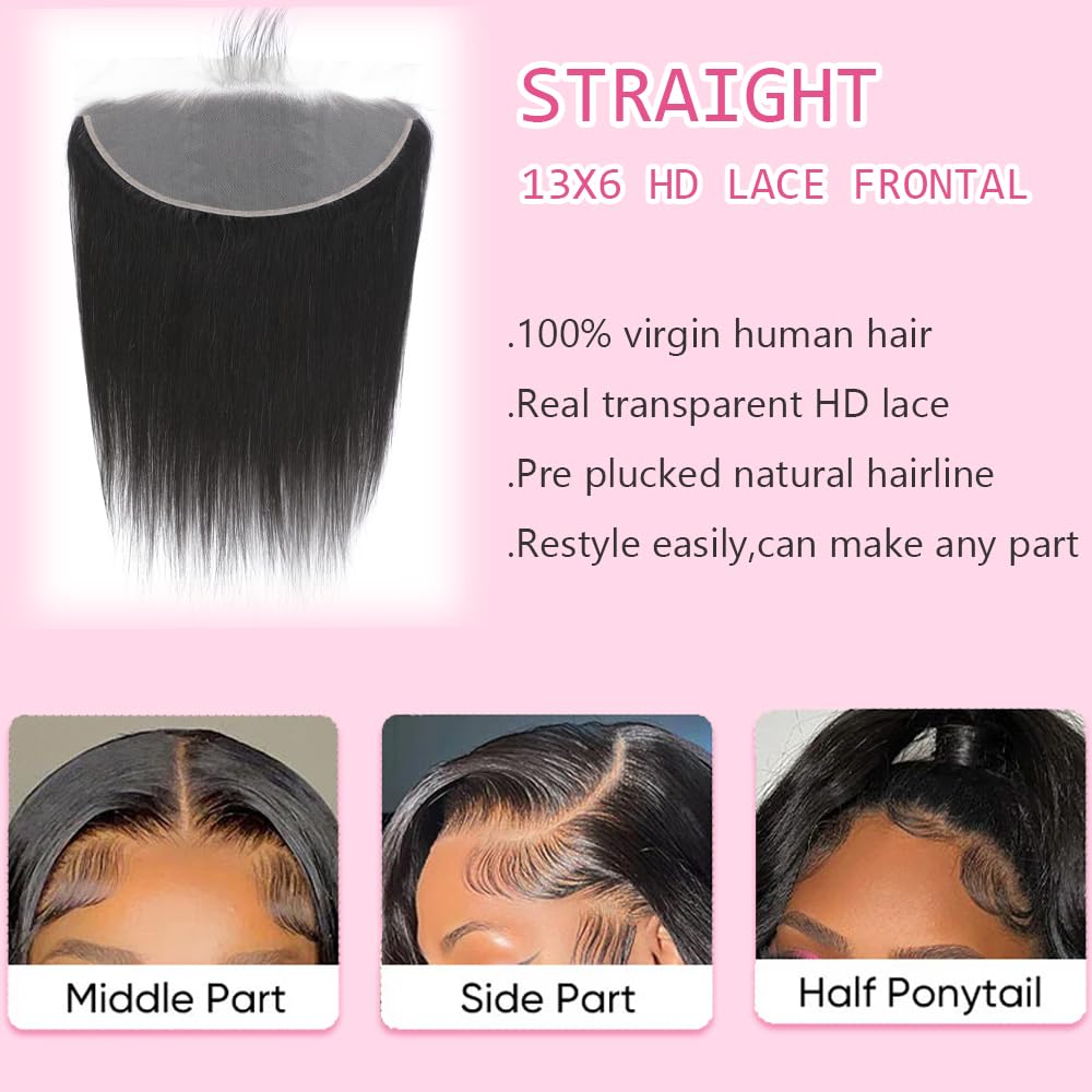 YOMIO pre-plucked baby hair front for easy styling.