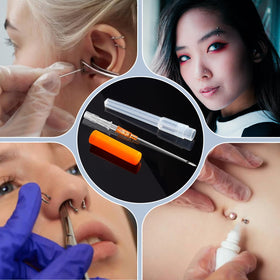 YONGDA 22G hollow piercing needle supports delicate piercings with precision