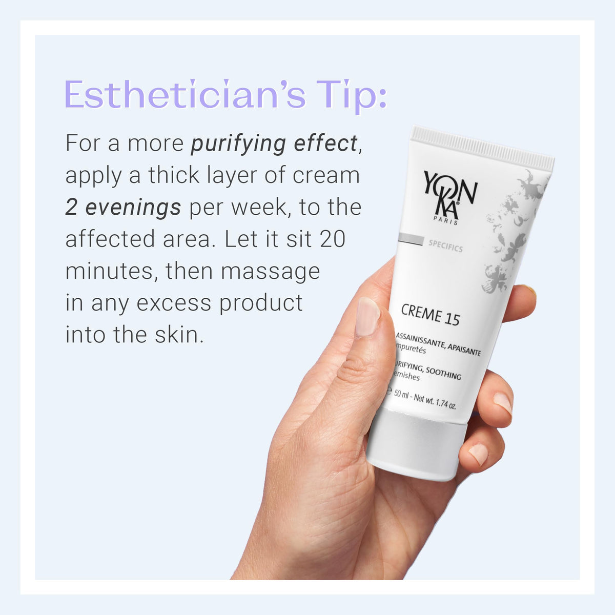 Cream spread on skin showing even, balanced coverage.