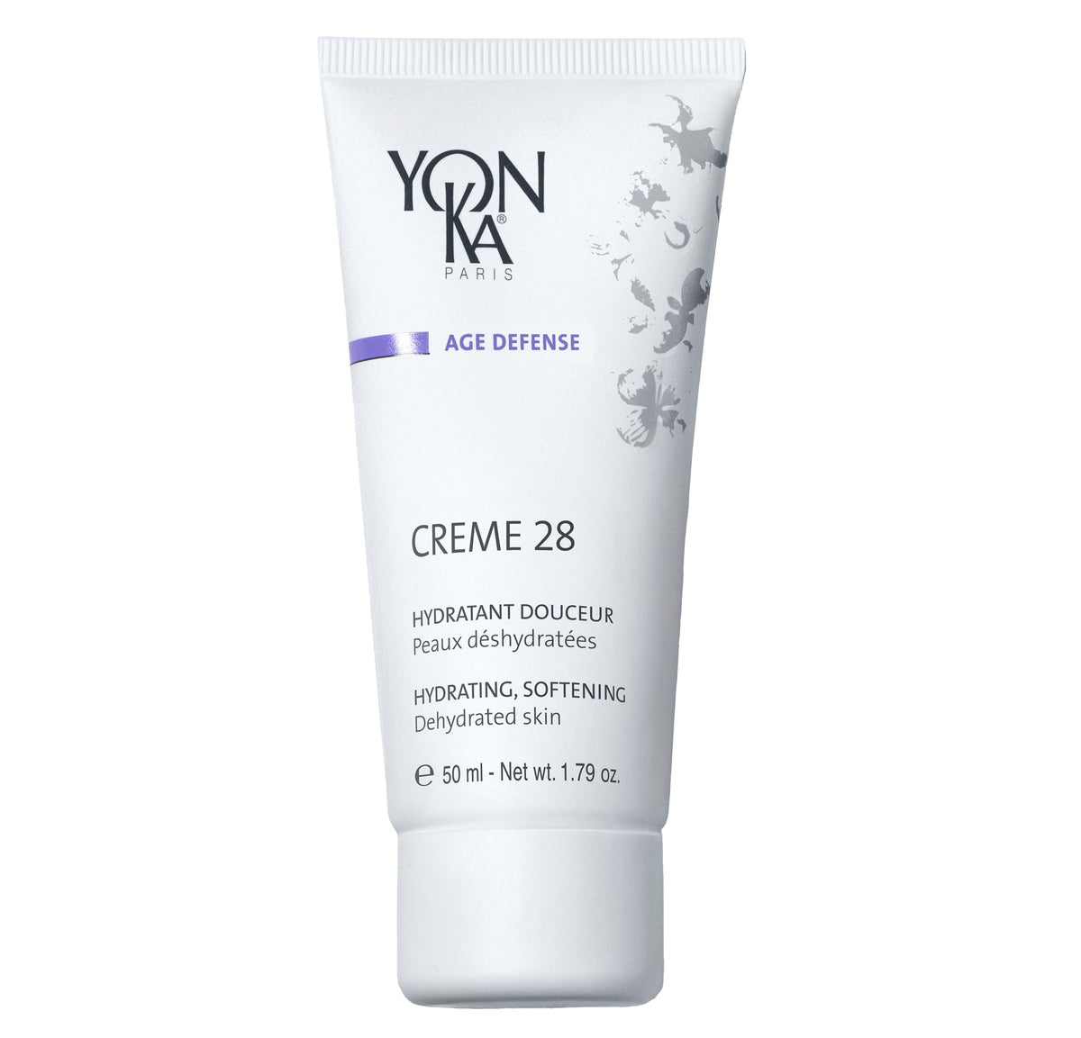 Yon-Ka Crème 28 jar closeup showing rich hydration for dry skin