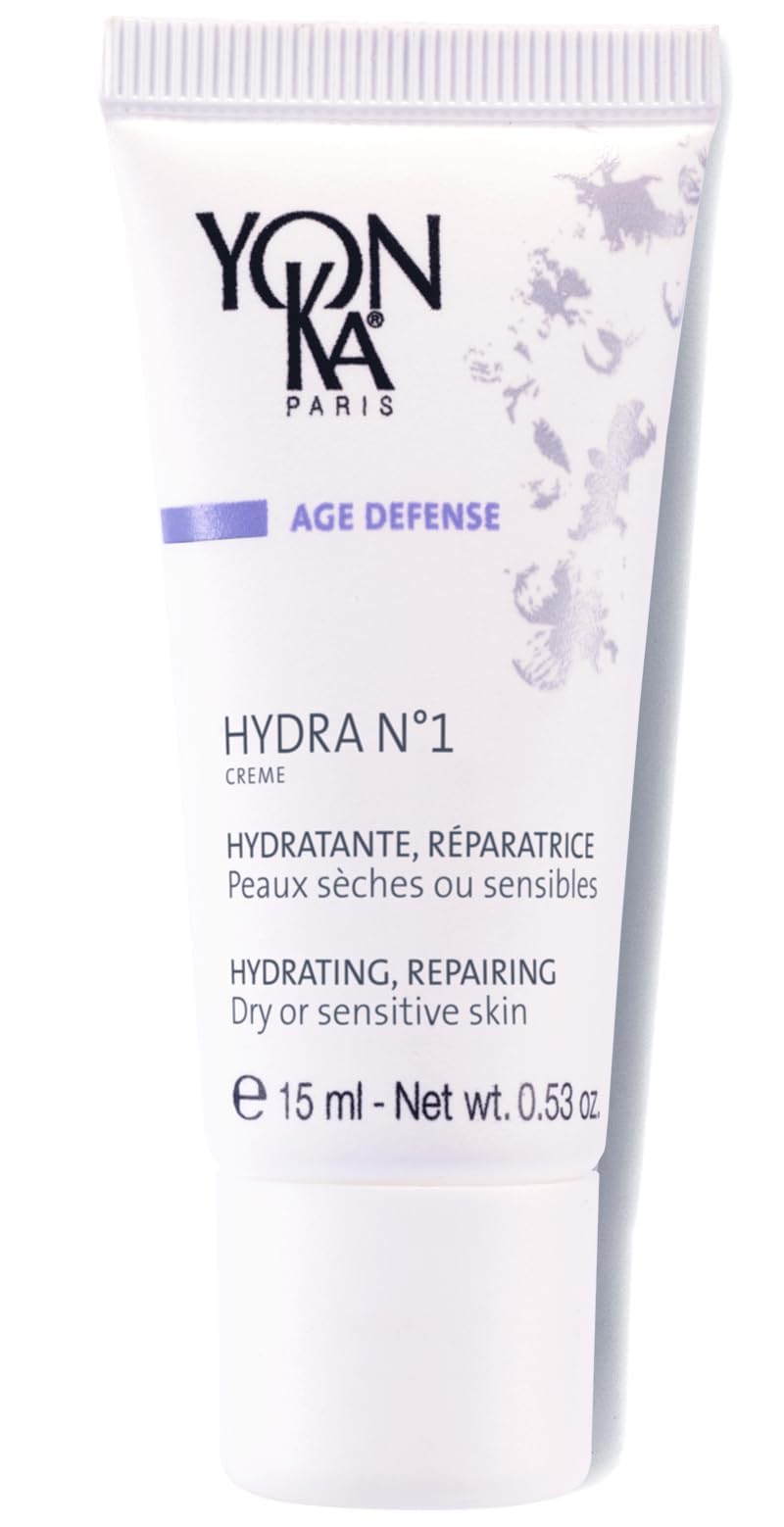 Yonka Hydra No.1 Crème jar close-up showing rich texture for very dry skin.