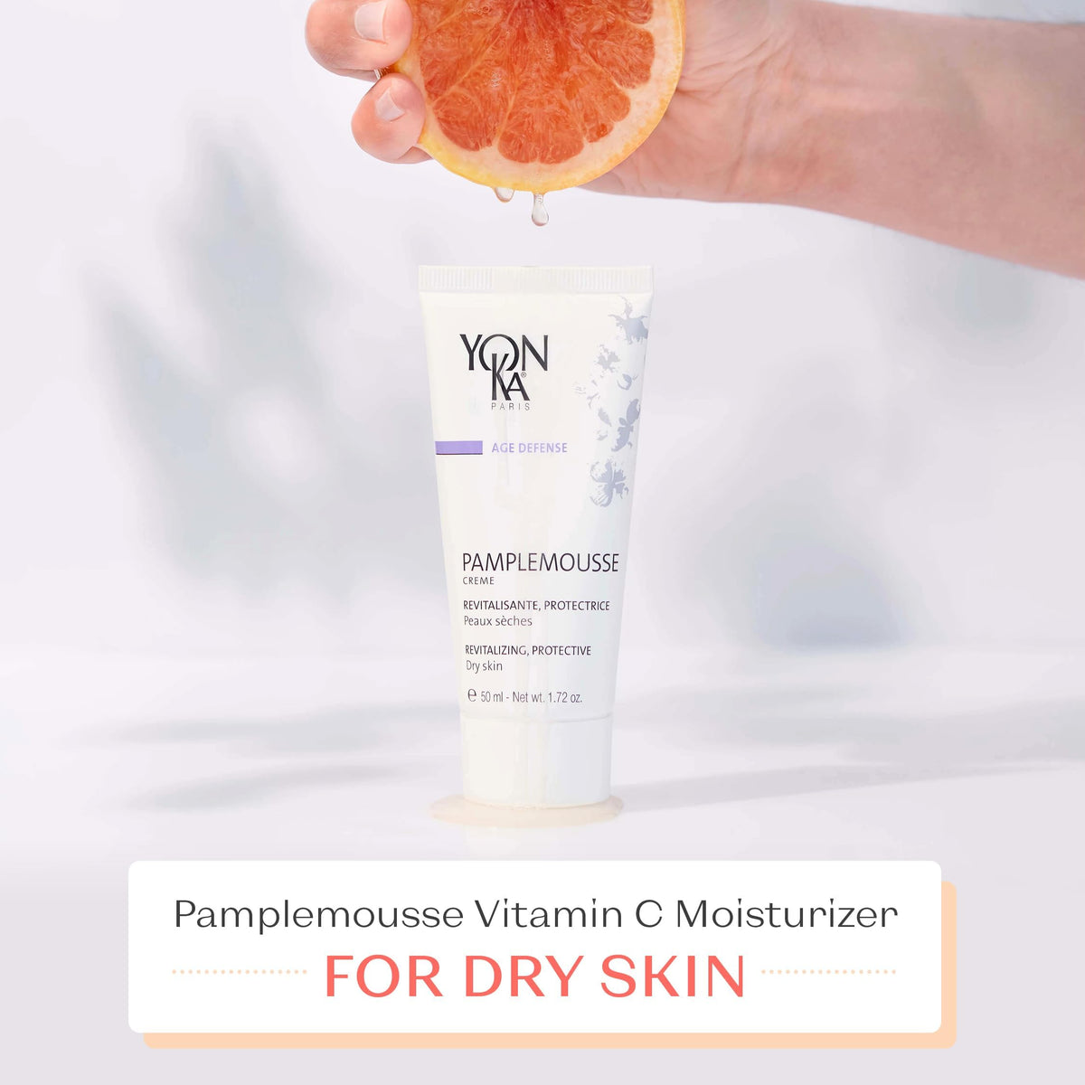 Yon-Ka Pamplemousse PS citrus fragrance note for refreshing routine