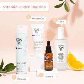 Yon-Ka Pamplemousse PS glow on skin hints radiance
