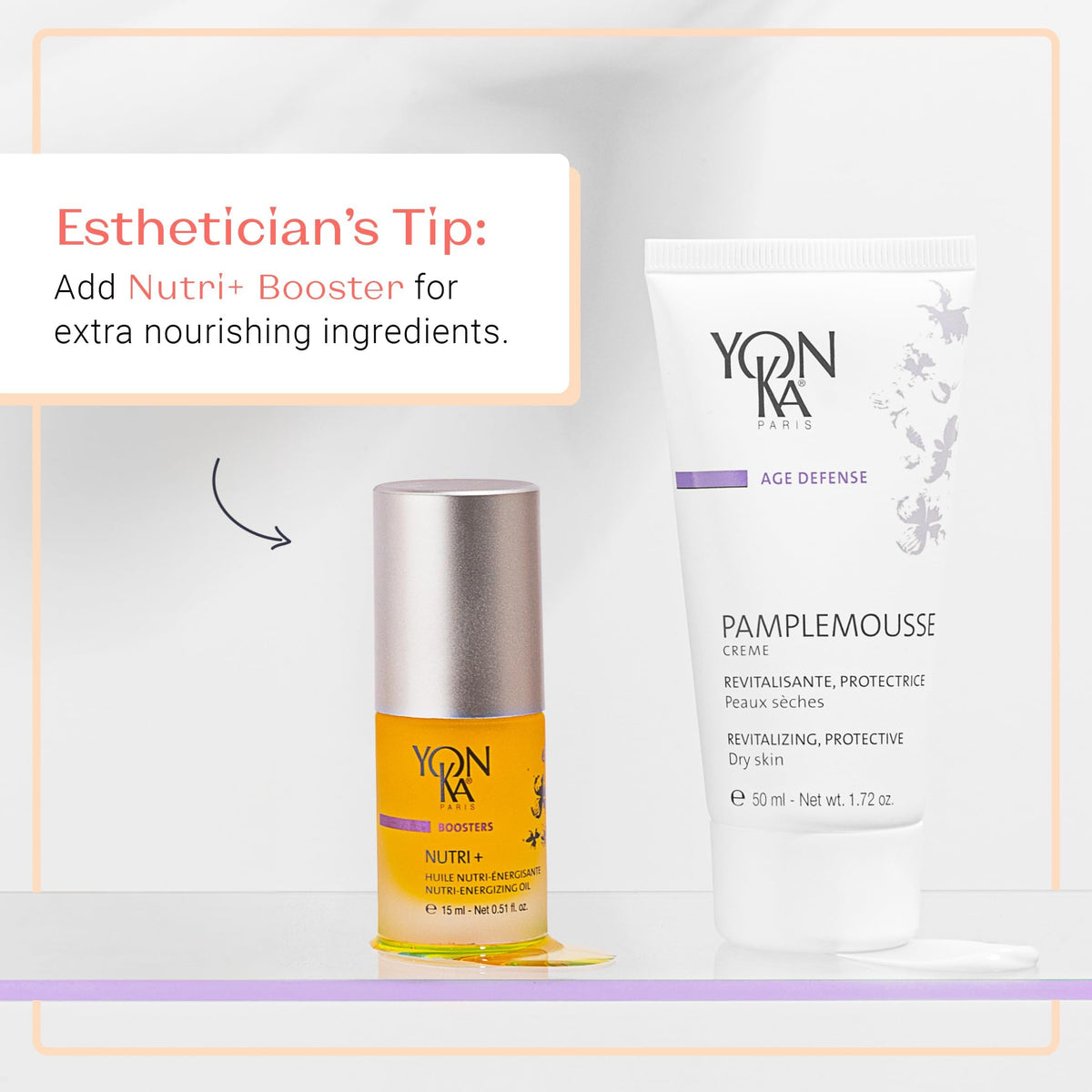 Yon-Ka Pamplemousse PS lightweight texture ideal for dry skin care