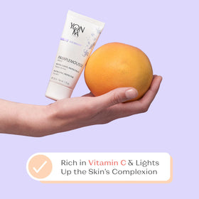 Yon-Ka Pamplemousse PS vitamin C focus suggests brightening potential