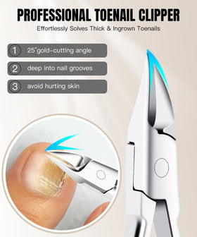 yooglow foot care kit ready for quick self-pedicure sessions