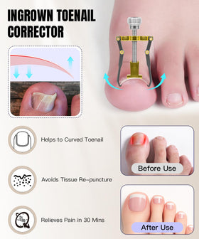 yooglow professional home pedicure setup for seniors and beginners