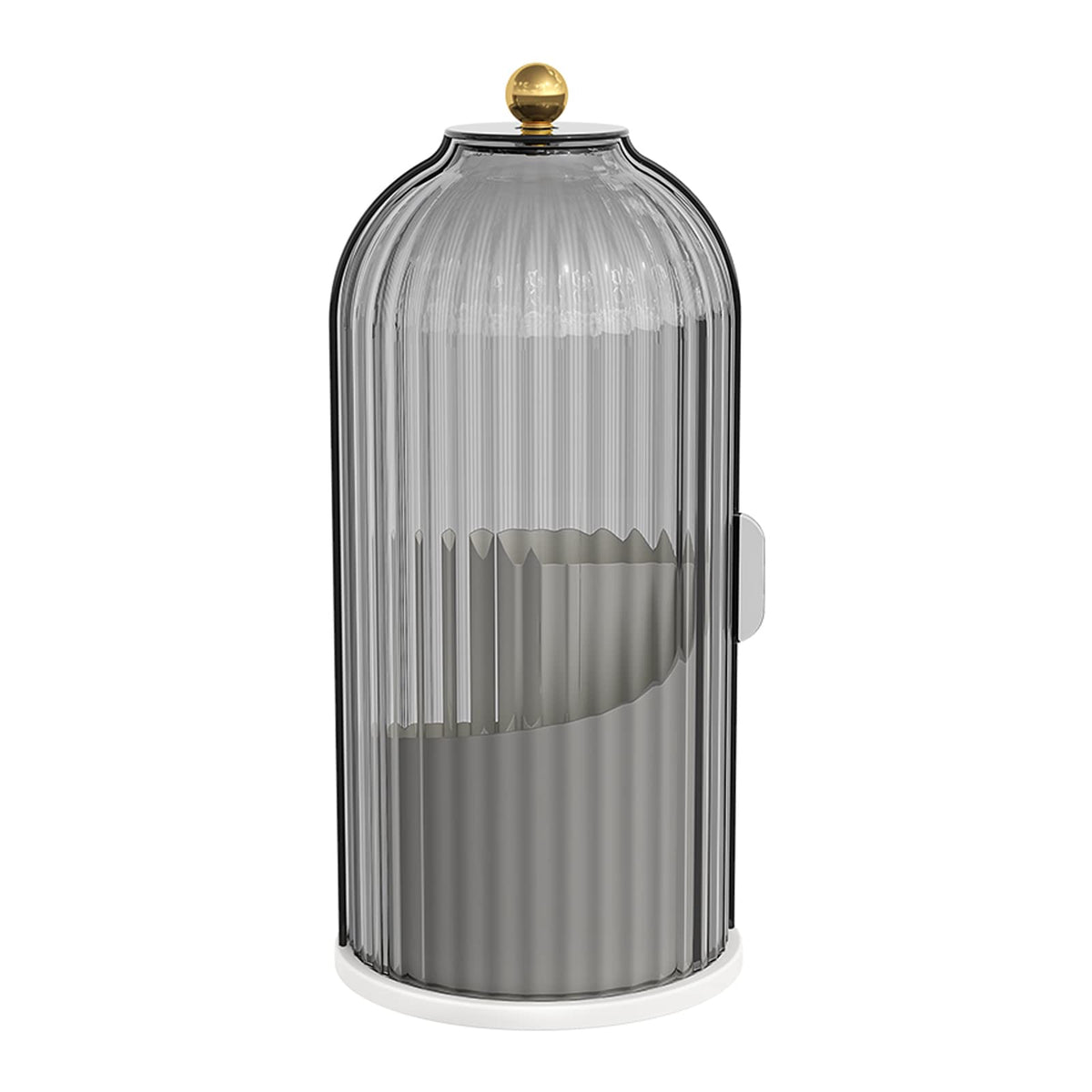 YOOLENS gray makeup organizer keeps tools at hand.