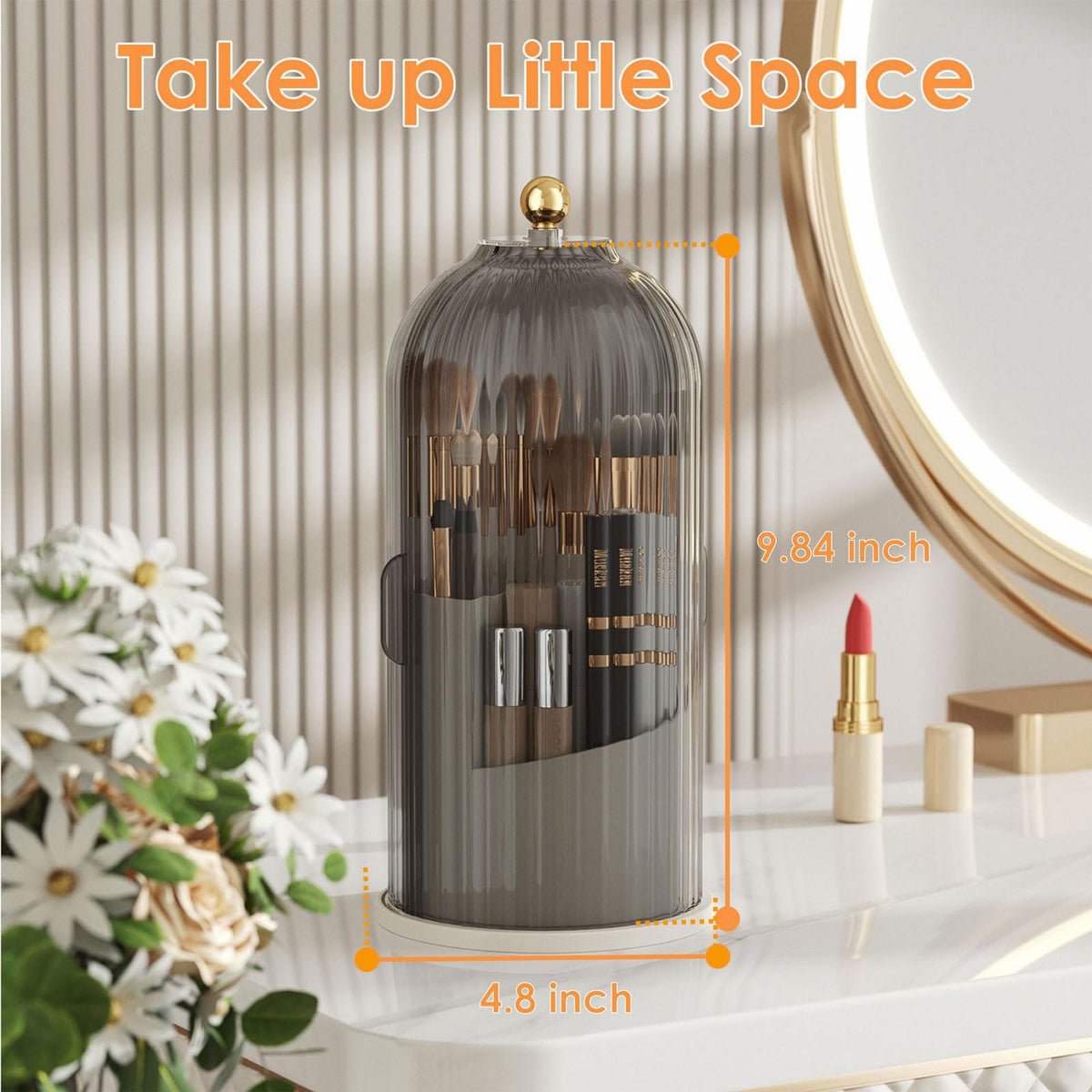 YOOLENS top decoration ball clips securely for a polished look.