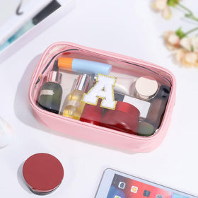 YOOLIFE clear makeup bag pink gift-ready packaging for moms and teachers.