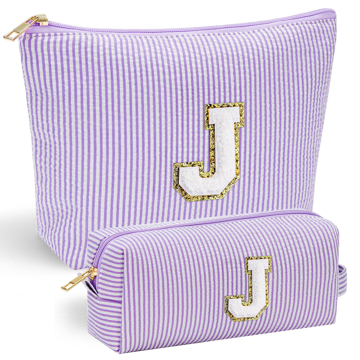 YOOLIFE pink makeup bag for girls, stylish organizer for cosmetics on the go.
