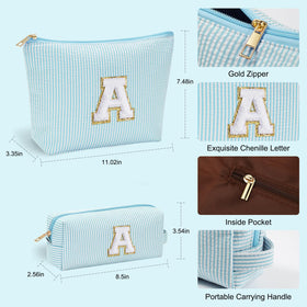 Size-focused view showing handheld dimensions of the YOOLIFE makeup bag