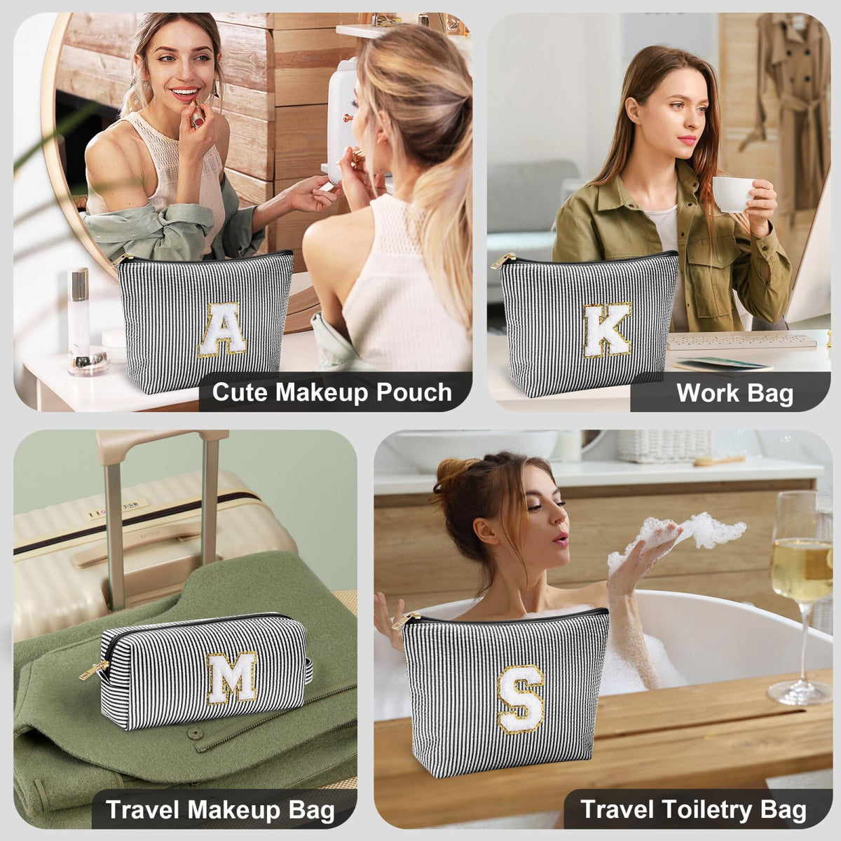YOOLIFE Mother’s Day or graduation gift makeup bag for her daily routine