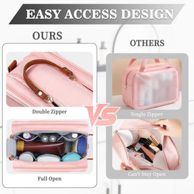 YOOLIFE Toiletry Bag back pocket waterproof for wet items on the go