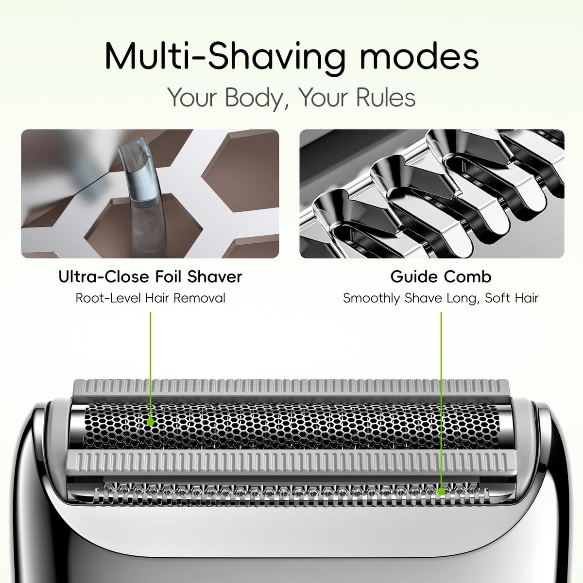 Yoose compact portable design fits in a purse for travel-friendly grooming