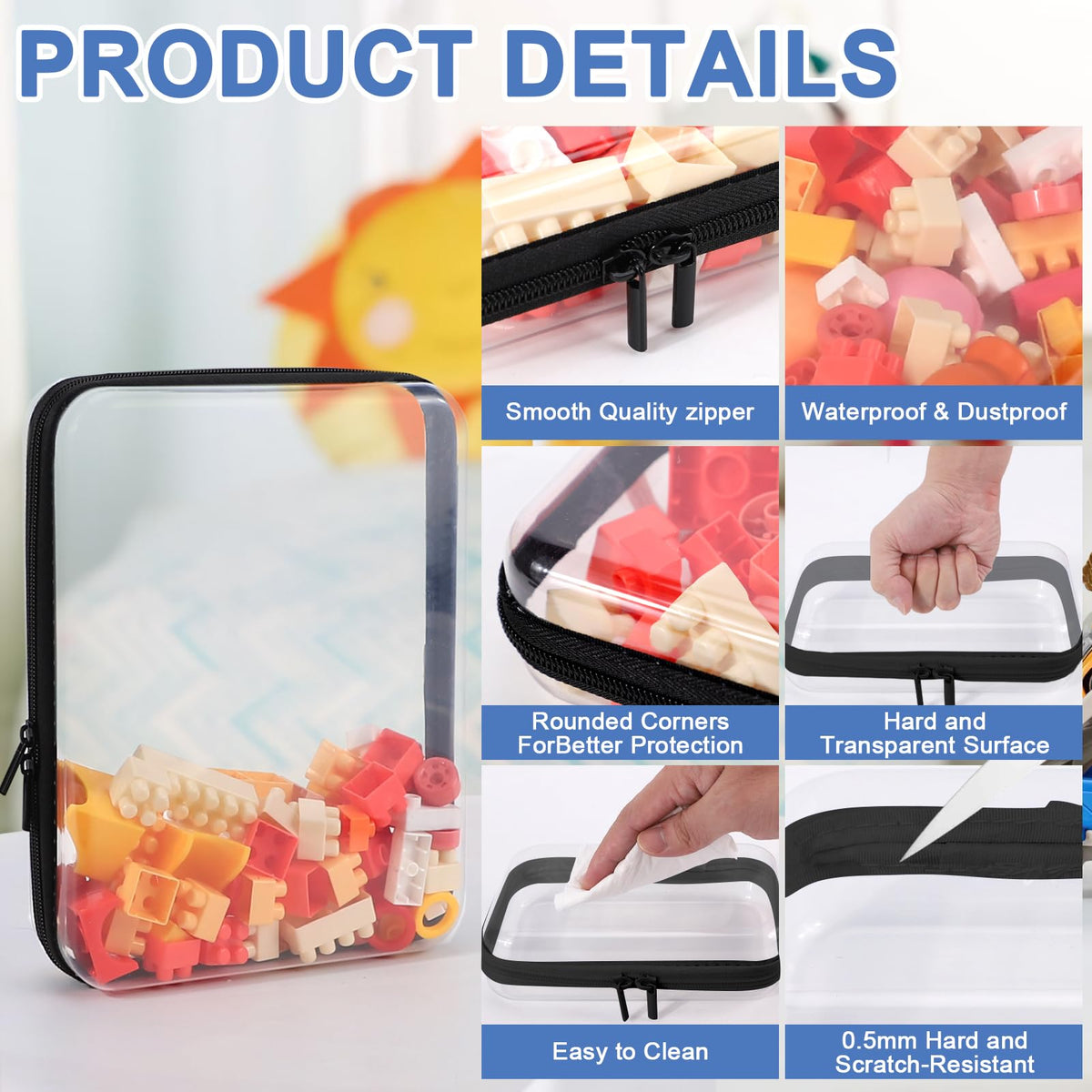 YOPCDJ multi purpose pouch set streamlines home and travel storage