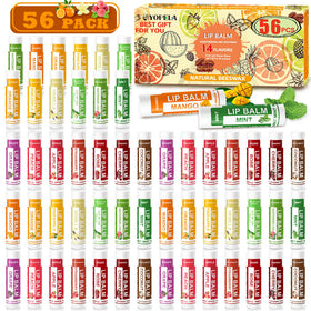 Yopela bulk lip balm 56-count packaging, ready for wholesale orders and gifting.