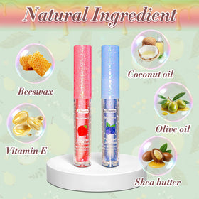 Yopela gloss tubes with brush for precise, mess-free application
