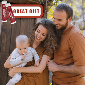 Yopela Valentine's gift-ready lip balm set for gifting joy.