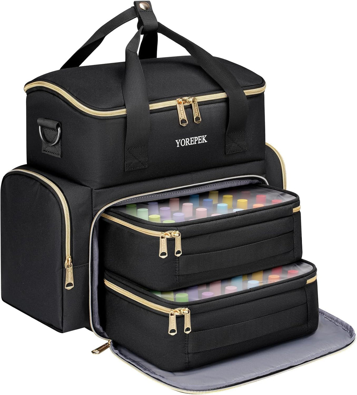YOREPEK gift-ready nail art organizer ideal for friends or family