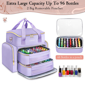 YOREPEK top lamp area ready for travel nail sessions