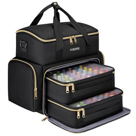 YOREPEK top compartment keeps lamp and tools within reach