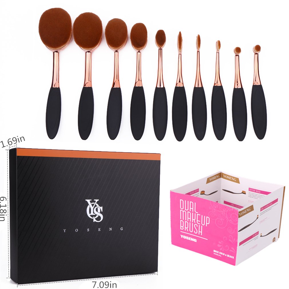 Contour brush used on cheekbone provides subtle definition and lift.