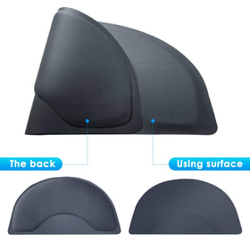 Yoshiko waterproof easy-clean surface ideal for daily salon spills.