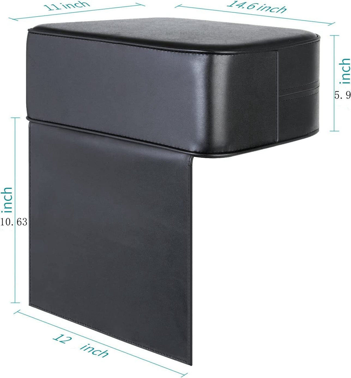 Yoshiko underside view highlights slim base and chair upholstery protection